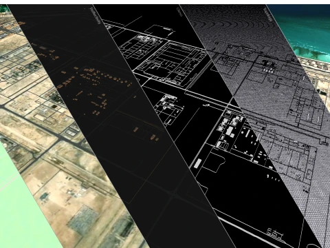 Cityscape Ad Dhahirah Katar 3D Model