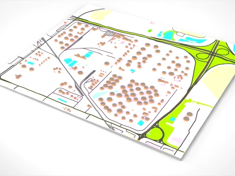 Enbridge South Edmonton Terminal 3D Model