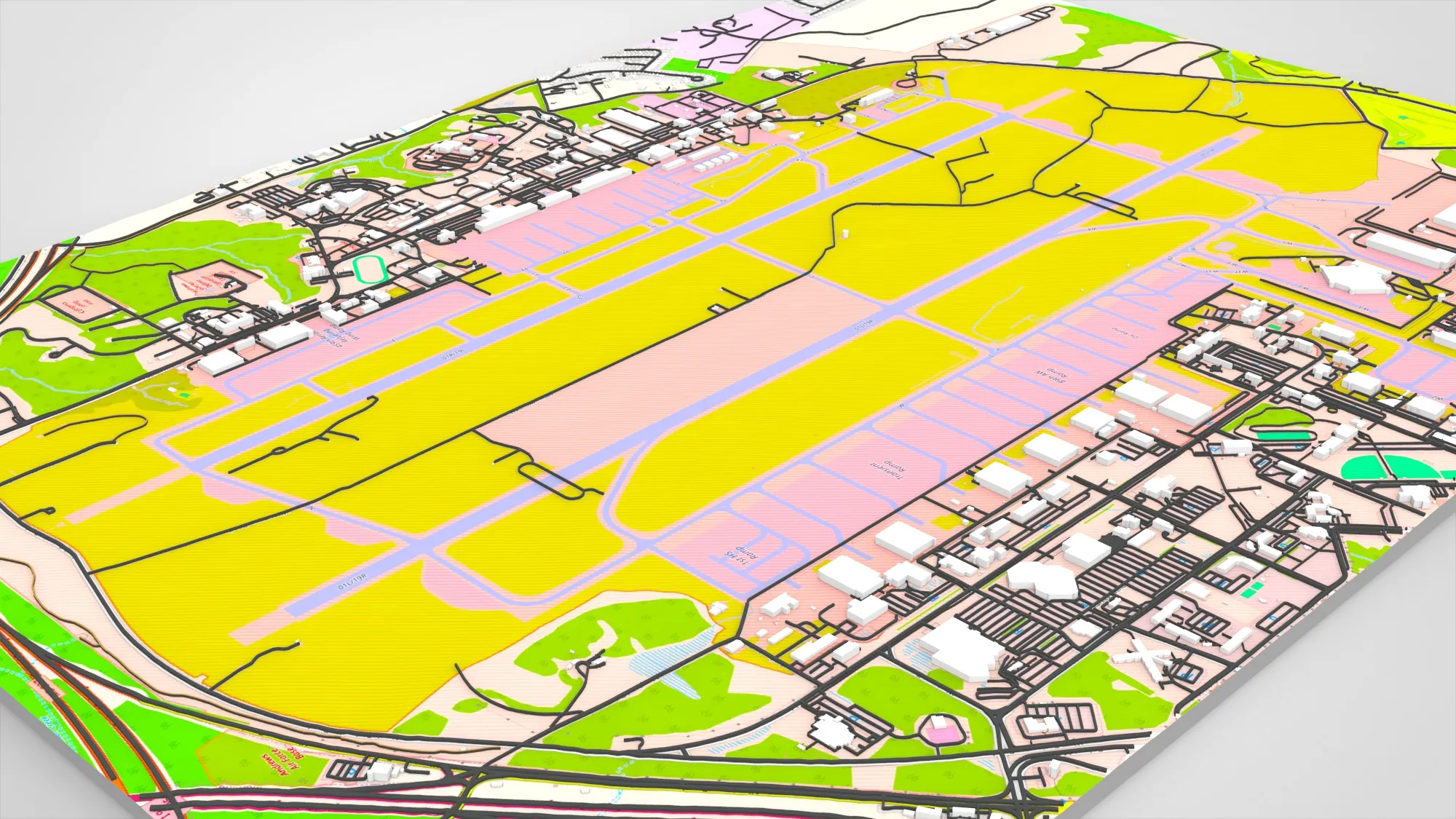 Joint Base Andrews Washington USA 3D Model .c4d .max .obj .3ds .fbx .stl .blend 