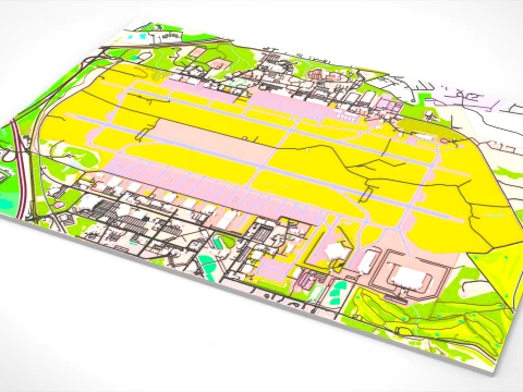 Joint Base Andrews Washington USA 3D Model