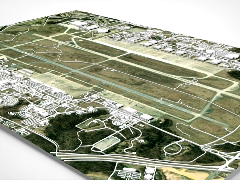 Joint Base Andrews Washington USA 3D Model