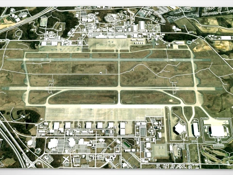 Joint Base Andrews Washington USA 3D Model