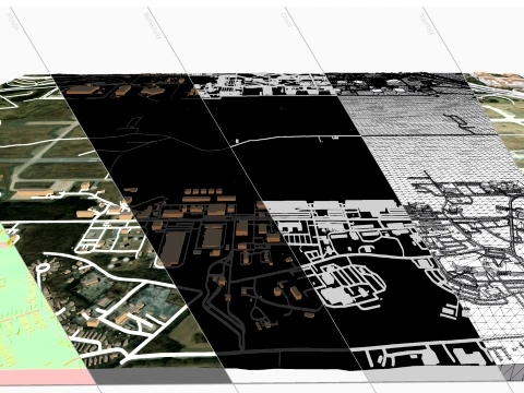 Joint Base Andrews Washington USA 3D Model