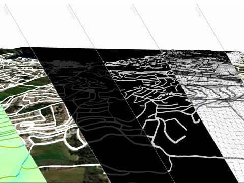 Cityscape Moraira Spain 3D Model