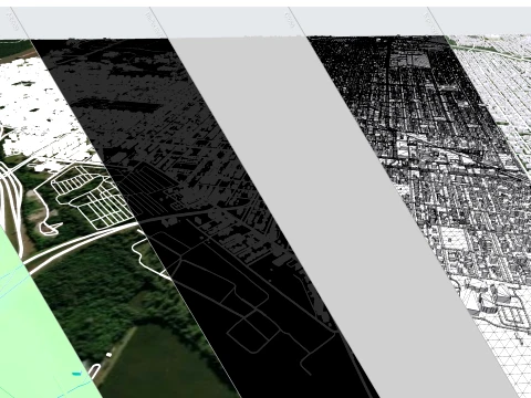 Cityscape Savannah Georgia United States 3D Model