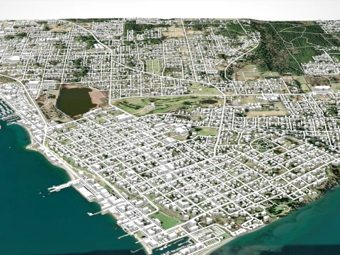 Port Townsend Jefferson County Washington USA 3D Model