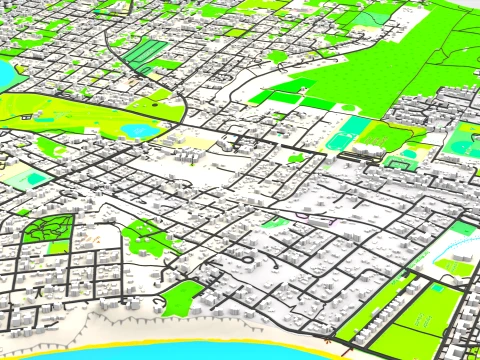 Port Townsend Jefferson County Washington USA 3D Model