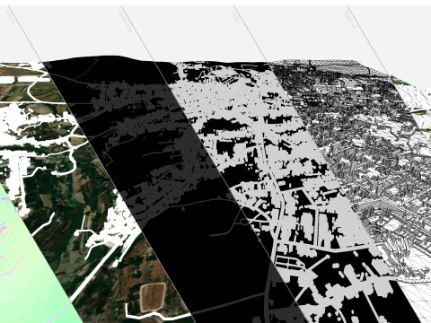 Cityscape Rabat Malta 3D Model