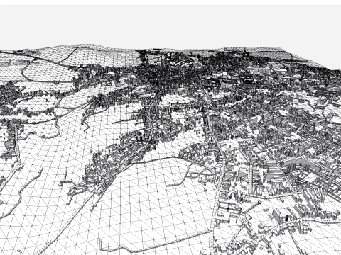Cityscape Rabat Malta 3D Model