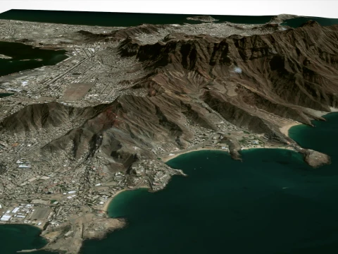 Cityscape Aden Emen Modelo 3D