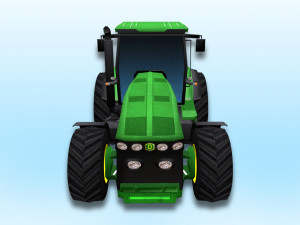 tractor 3D मॉडल