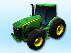 tractor 3D मॉडल