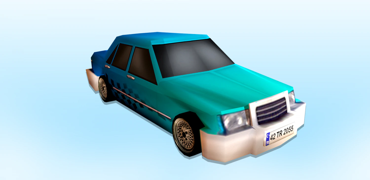 city car 3D Model .c4d .max .obj .3ds .fbx .stl .blend 