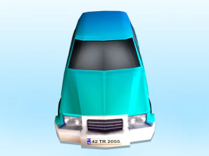 city car 3D Model