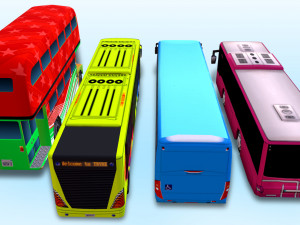 bus pack 3D Model
