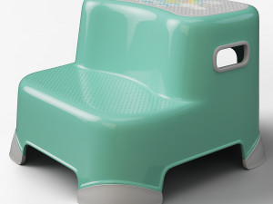 baby stool for the bathroom 3D 模型