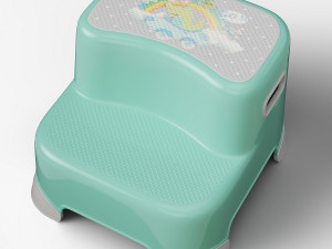baby stool for the bathroom Model 3D