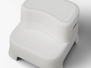 baby stool for the bathroom Model 3D