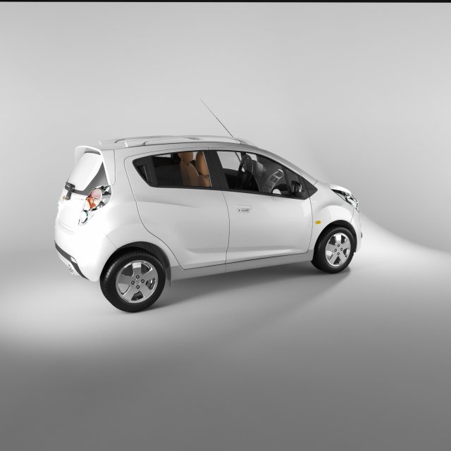spark 3D 모델 .c4d .max .obj .3ds .fbx .stl .blend 