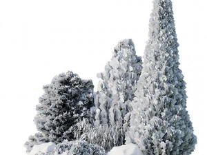 Colina alpina 04 Modelo 3D