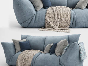 Floor Couch Sofa 3D Model
