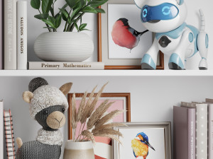 Decor Set for Girls Modèle 3D