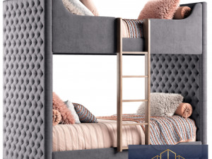 Rh Devyn Bed 3D Model