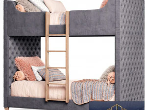 Rh Devyn Bed 3D Model