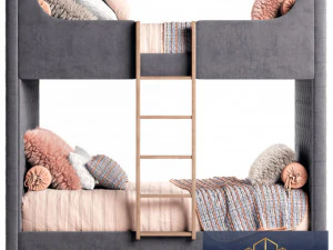 Rh Devyn Bed 3D Model