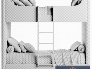 Rh Devyn Bed Modelo 3D