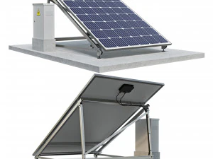 Солнечная панель 3D Модель