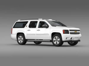 Chevrolet Suburban 2021 3D Model