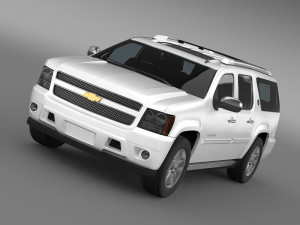 Chevrolet Suburban 2021 3D Model