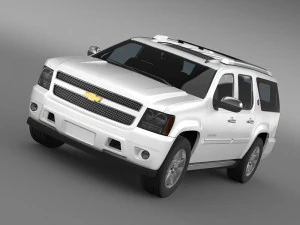 Chevrolet Suburban 2021 3D Model