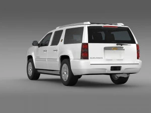 Chevrolet Suburban 2021 3D Model