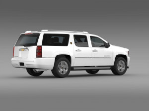 Chevrolet Suburban 2021 3D Model