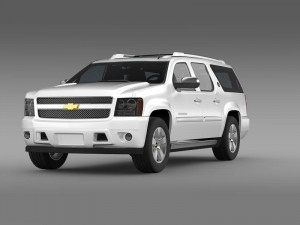 Chevrolet Suburban 2021 3D Model