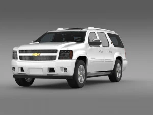 Chevrolet Suburban 2021 3D Model