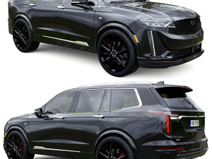 Cadilas Xt6 3D-Modell