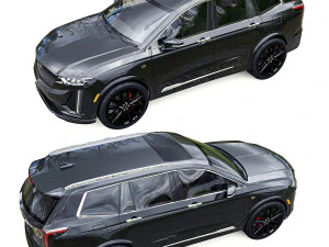 Cadilas Xt6 3D Model