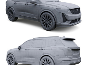 Cadilas Xt6 Modelo 3D