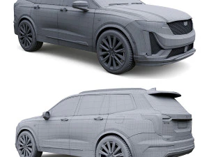 Cadilas Xt6 3D Model