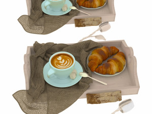 Breakfast mod 3D 모델
