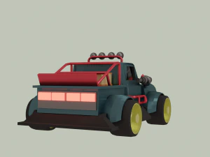 rally car 3D Model