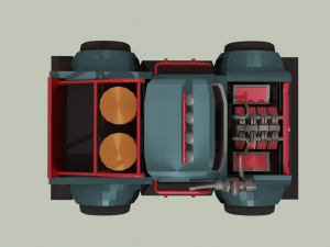 rally car 3D Model