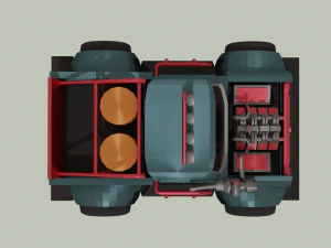rally car 3D Model