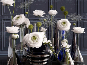 flowers 3D 모델