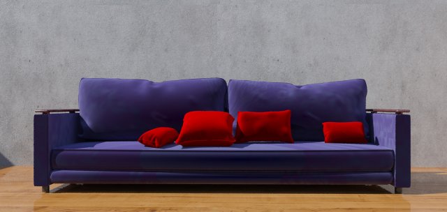 blue velvet Model 3D .c4d .max .obj .3ds .fbx .stl .blend 