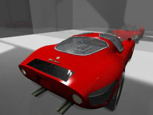 alfa romeo 33 stradale scocca 118 stampabile Modello di stampa 3D