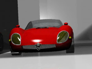 alfa romeo 33 stradale scocca 118 stampabile Modello di stampa 3D